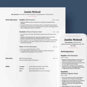 Standard Resume